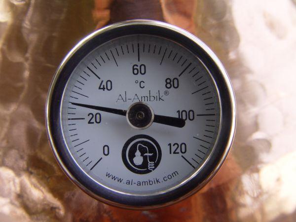 Das original Al-Ambik® Destillierthermometer - nach der deutschen Industrienorm 1 garantiert aufs Grad genau