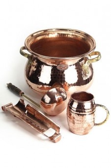 "CopperGarden®" SET: Feuerzangenbowle Kupfer